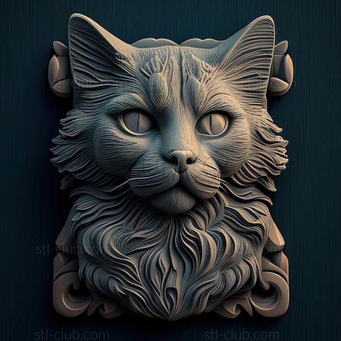 st Nebelung cat